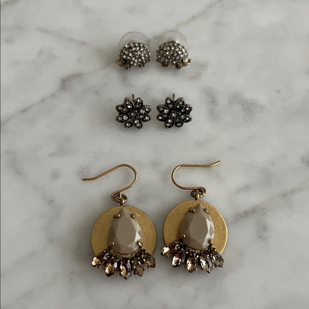 J. Crew Earrings Bundle (3 pairs)